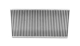 Vertical Flow Intercooler; 24 in. Wide x 12 in. High x 3.5 in. Thick; Aluminum;