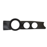 GAUGE MOUNT; DASH TOP; TRPLE; (5in. PEDESTAL TACH; 2 5/8in.X2); HONDA CIVIC 92-9