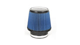 Pro 5 Air Filter; Conical; 4in. Flange; 6in. Base; 4 3/4in. Top; H-5in.; Blue;