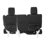 GEAR Custom Seat Cover; Rear; Black;