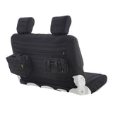 GEAR Custom Seat Cover; Black; Rear;