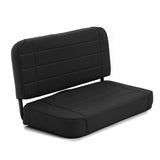 Standard Rear Seat; Denim Black;