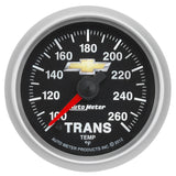 GAUGE; TRANS TEMP; 2 1/16in.; 100-260deg.F; DIGITAL STEPPER MOTOR; CHEVY GOLD BO