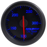 2-1/16in. OIL TEMP; 100-300`F; AIRDRIVE; BLACK