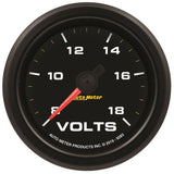 2 1/16in.; GAUGE; VOLTMETER; 18V; STEPPER MOTOR W/WARN; EXTREME ENVIRONMENT