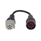 ADAPTER; J1708; 6PIN TO 9PIN