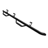 N-Fab Nerf Step Wheel-To-Wheel; Black Powder Coat; 4 Step;