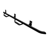 N-Fab Nerf Step Wheel-To-Wheel; Black Powder Coat; 4 Step;