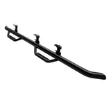 N-Fab Nerf Step Wheel-To-Wheel; Black Powder Coat; 4 Step;