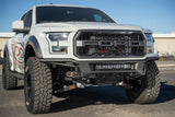 ADD PRO Front Bumper; Hammer Black; Panel Color Satin Black; Bolt-On;
