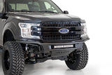 ADD PRO Front Bumper; Hammer Black; Panel Color Satin Black; Bolt-On;