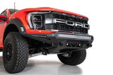 Stealth Fighter Front Bumper; Hammer Black; Panel Color Satin Black;