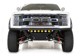 ADD PRO Front Bumper; Hammer Black; Center Mount 20 In. Radius Light Bar;