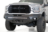 Stealth Fighter Front Bumper; Hammer Black; Panel Color Satin Black;