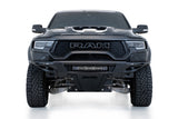 Phantom Front Bumper; Hammer Black Powder Coat Finish; 20 In. Light Bar Mount;