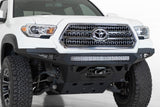 Stealth Fighter Front Bumper; Hammer Black Powder Coat Finish;