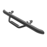 N-Fab Nerf Step Wheel-To-Wheel; Black Powder Coat; 2 in. Dia. Tube;