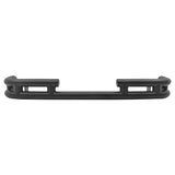 Rear Bumper; w/o Hitch; Black Texture; No Drill Installation;