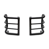 Tail Light Guard; Textured Black Powder Coat Finish; Wrap Around Style;