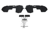 Fender Liners; Front; Metal; Black;