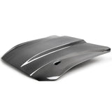 Carbon Fiber Hood Panel; Requires Hood Pins; Off Road Use Only;