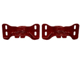 Tow Hook; Pair; Red Color;