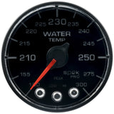 2-1/16in. WATER TEMPERATURE; 100-300 deg.F; SPEK-PRO; BLACK/BLACK; ECU