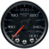 2-1/16in. WATER TEMPERATURE; 100-300 deg.F; SPEK-PRO; BLACK/BLACK; ECU