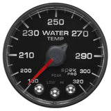 2-1/16in. WATER TEMPERATURE; 180-320 deg.F; SPEK-PRO; BLACK/BLACK; ECU