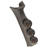 DSL GAUGE KIT; A-PILLR; FORD 08-10; BST/EGT/TRANS; 60PSI/2Kdeg.F/300deg.F; BLK;