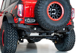 Bomber Rear Bumper; Hammer Black;