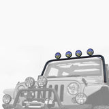 Windshield Light Bar; Front;